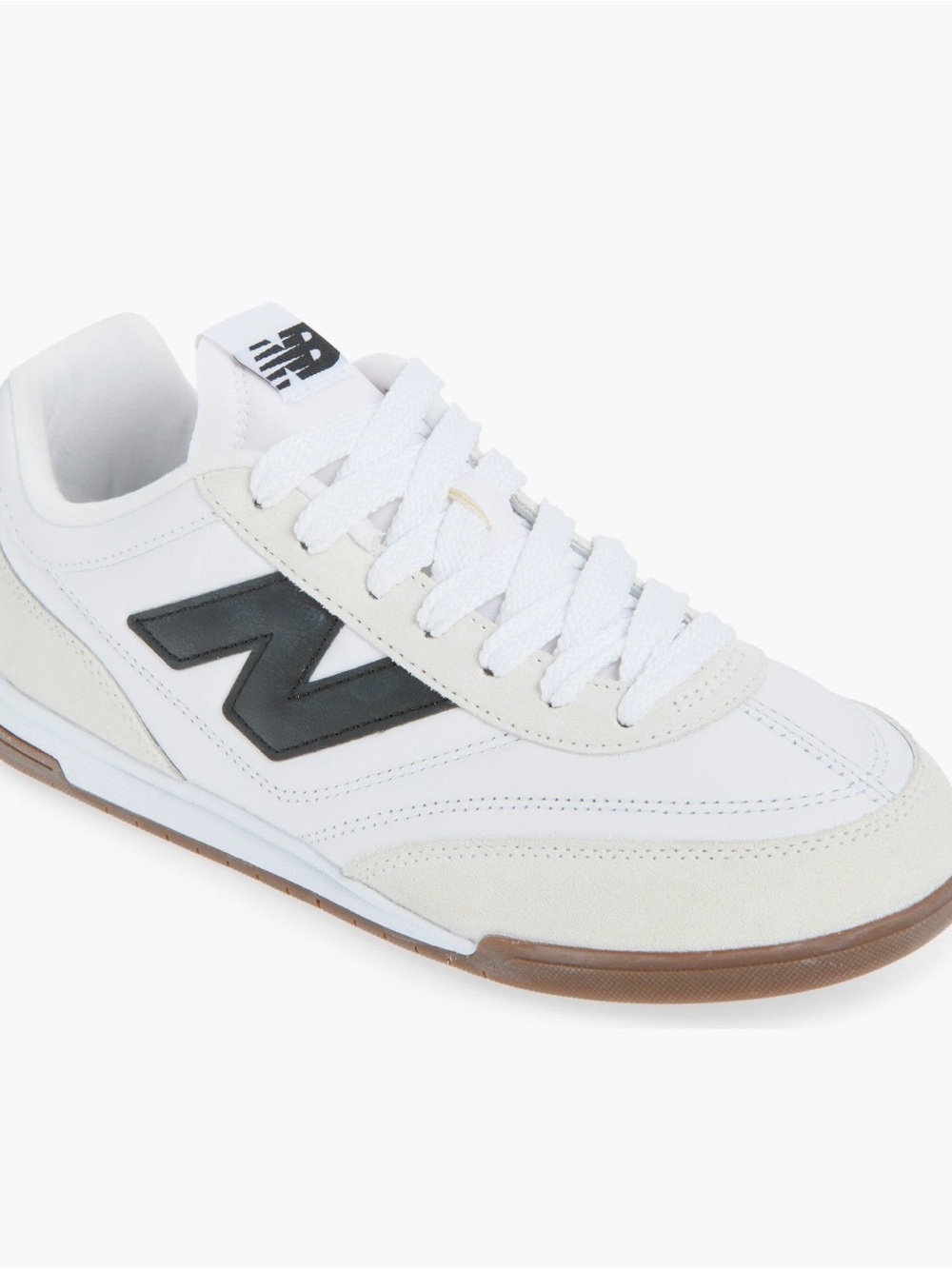 Title: New Balance RC42 White Grey Unisex Sneakers Size 7.5 Men / 9 Women NIB - Picture 2 of 6